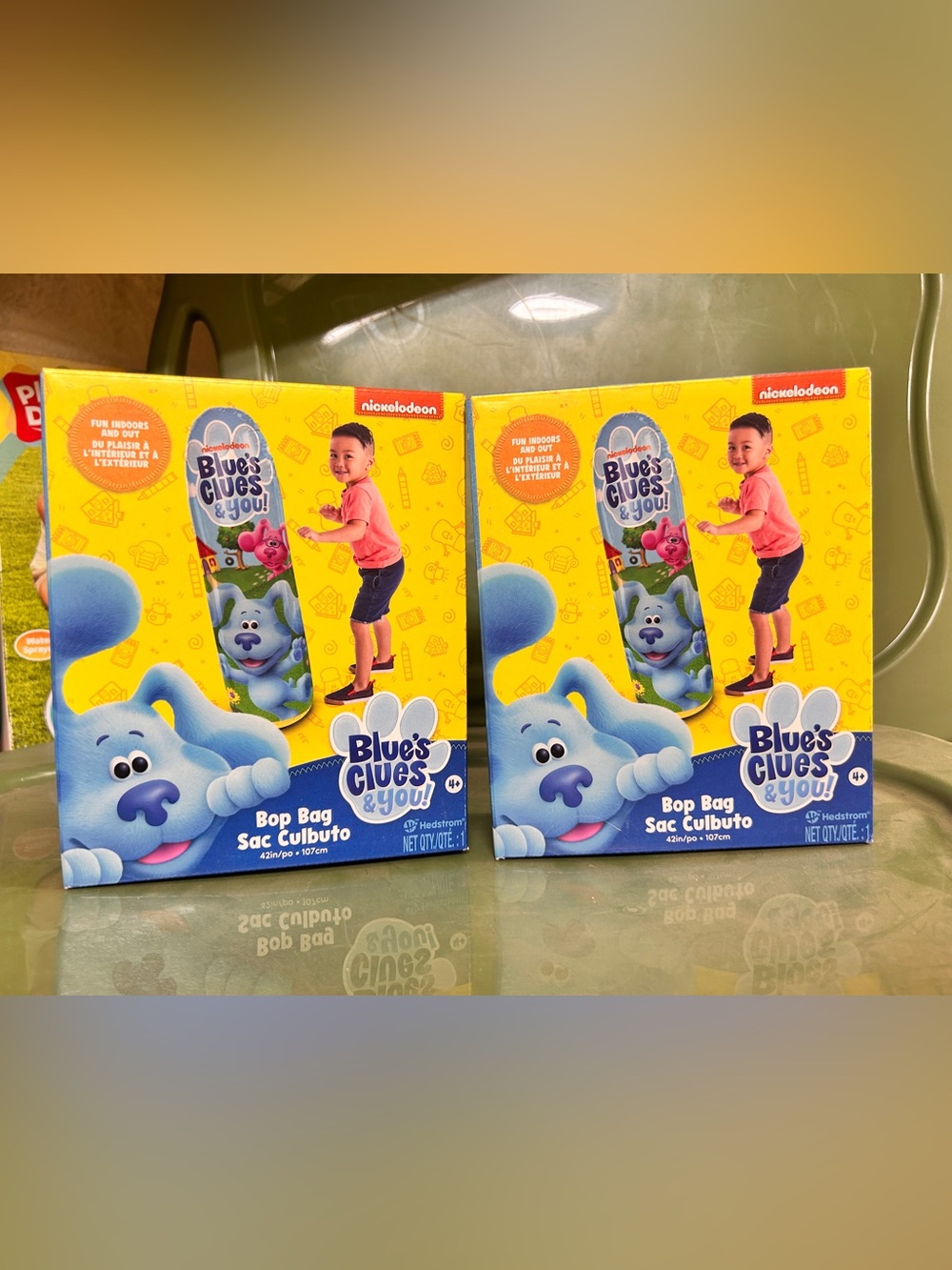 Nickelodeon Blue's Clues & You! Blue Inflatable kids Bop Bag